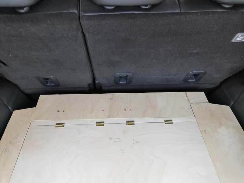 Как сделать ящик-рундук в багажник автомобиля